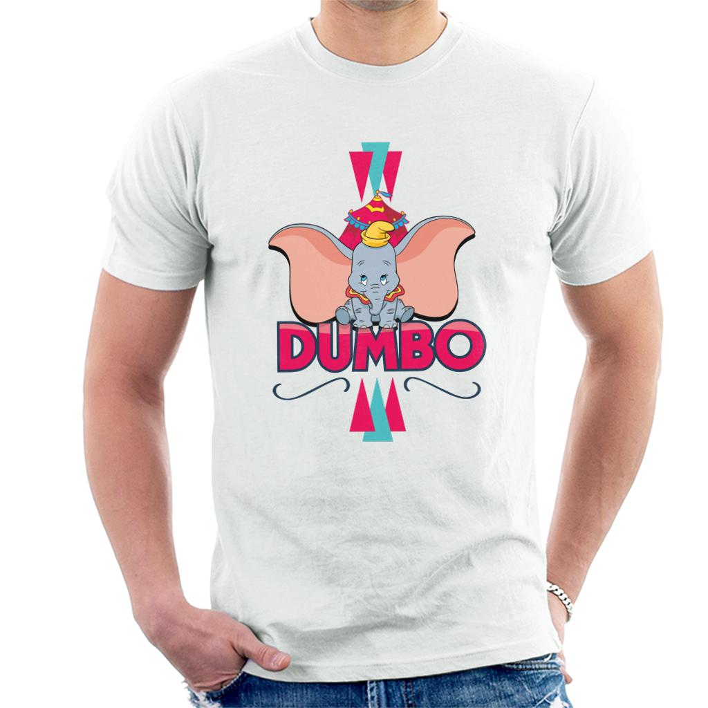 Disney Dumbo Ears Circus Art Men's T-Shirt-ALL + EVERY