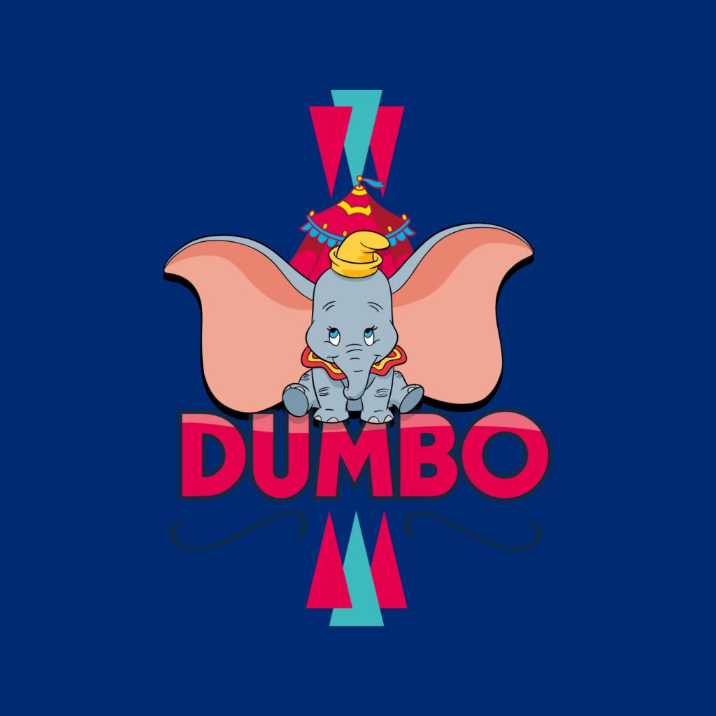 Disney Dumbo Ears Circus Art Men's T-Shirt-ALL + EVERY