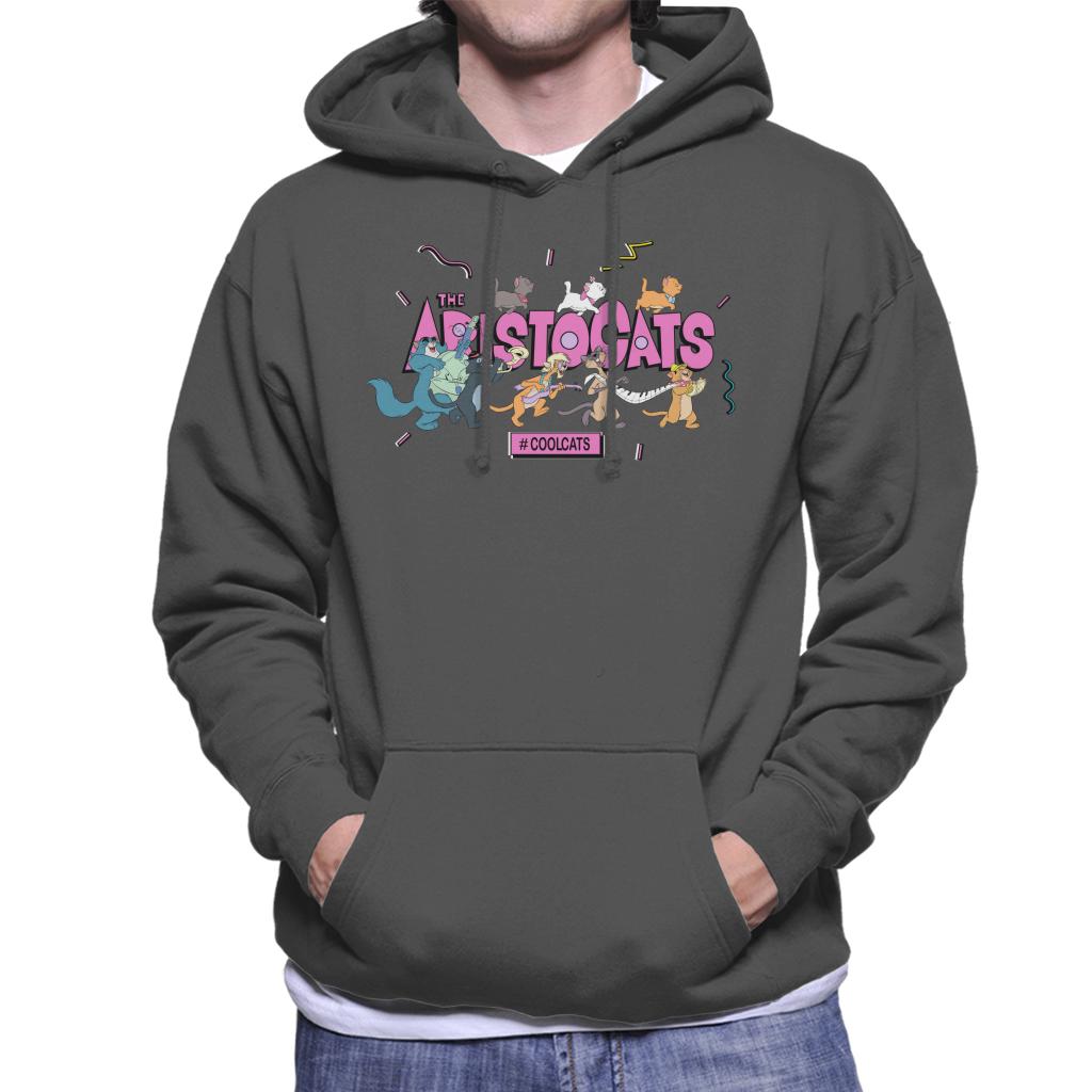 Disney The Aristocats Hashtag Cool Cats Men's Hooded Sweatshirt-ALL + EVERY