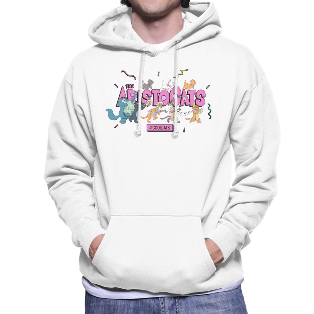 Disney The Aristocats Hashtag Cool Cats Men's Hooded Sweatshirt-ALL + EVERY