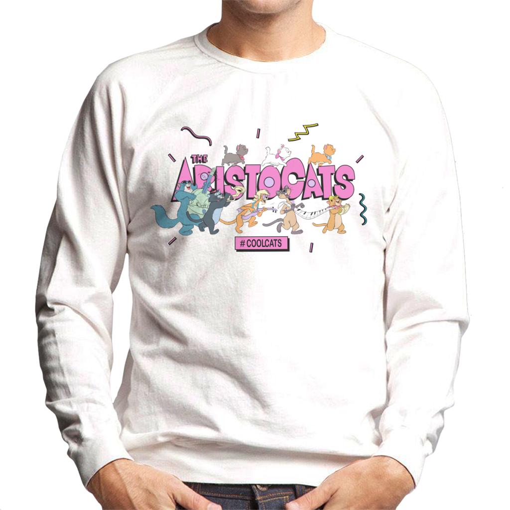 Disney The Aristocats Hashtag Cool Cats Men's Sweatshirt-ALL + EVERY