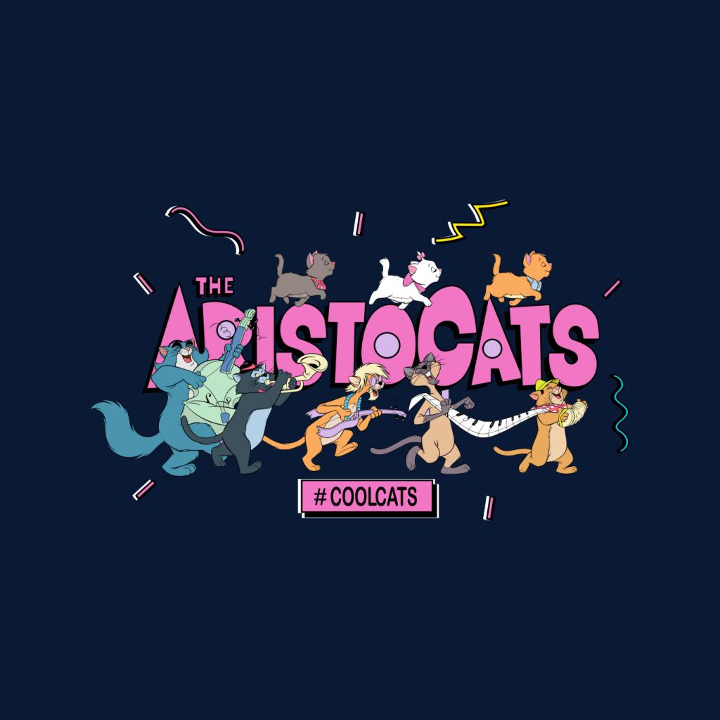 Disney The Aristocats Hashtag Cool Cats Men's T-Shirt-ALL + EVERY