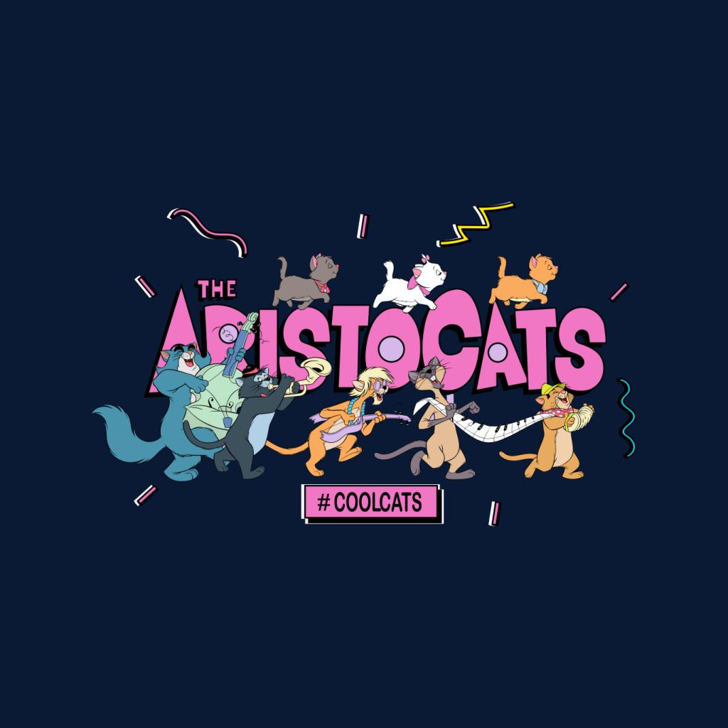 Disney The Aristocats Hashtag Cool Cats Kid's T-Shirt-ALL + EVERY