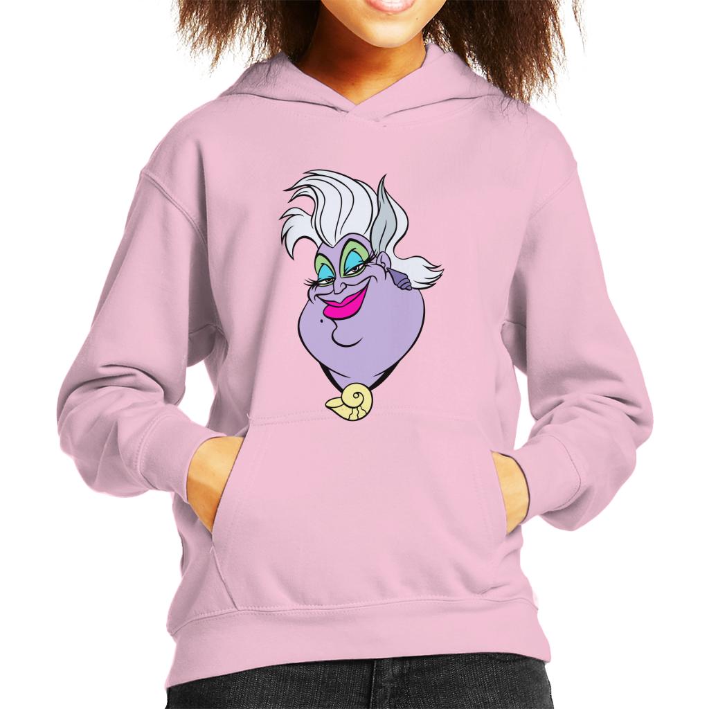 Disney Ursula Smile The Little Mermaid Kid's Hooded Sweatshirt-ALL + EVERY