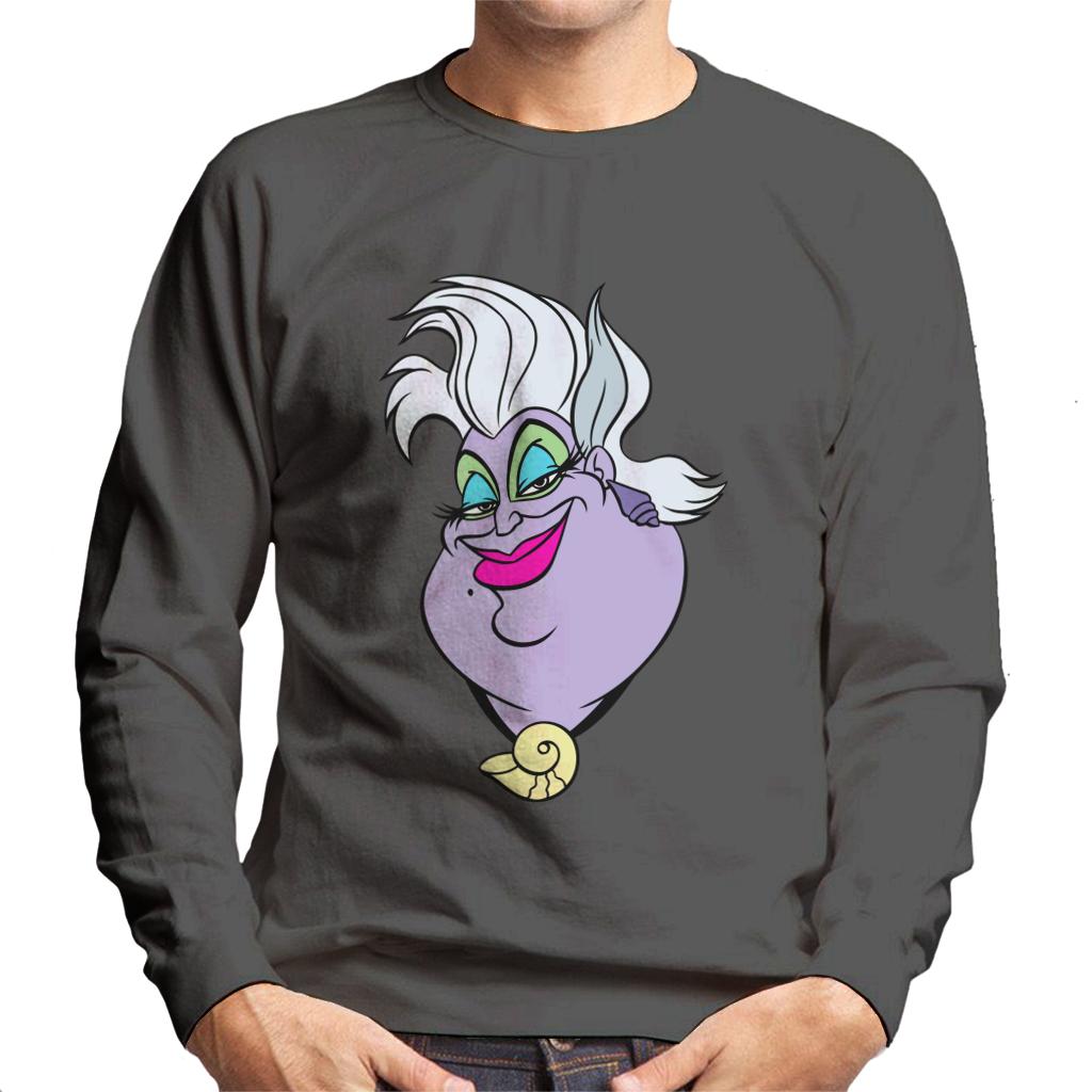 Disney Ursula Smile The Little Mermaid Men's Sweatshirt-ALL + EVERY