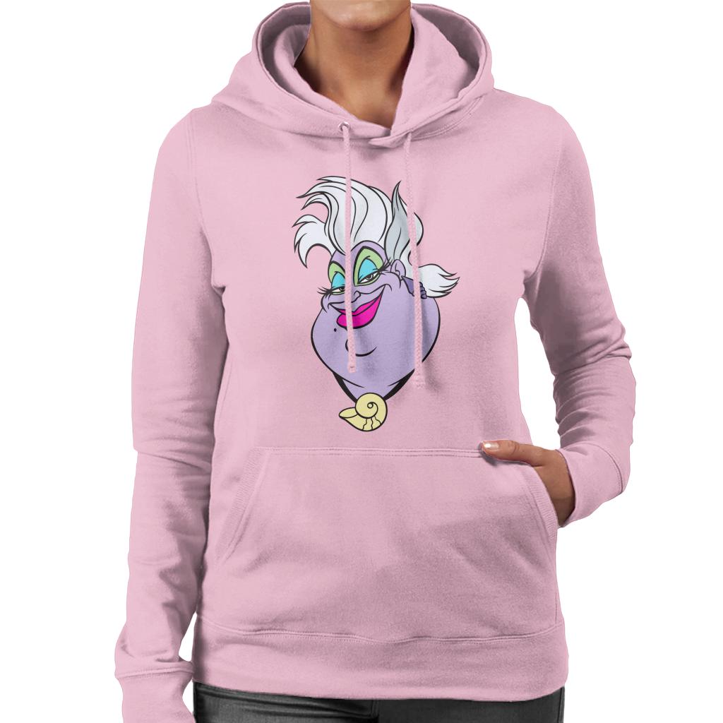 Disney Ursula Smile The Little Mermaid Women's Hooded Sweatshirt-ALL + EVERY