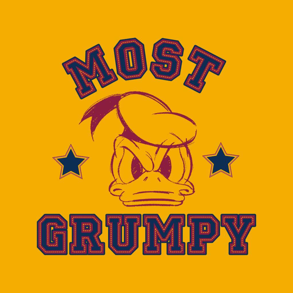 Disney Most Grumpy Donald Duck Men's Hooded Sweatshirt-ALL + EVERY