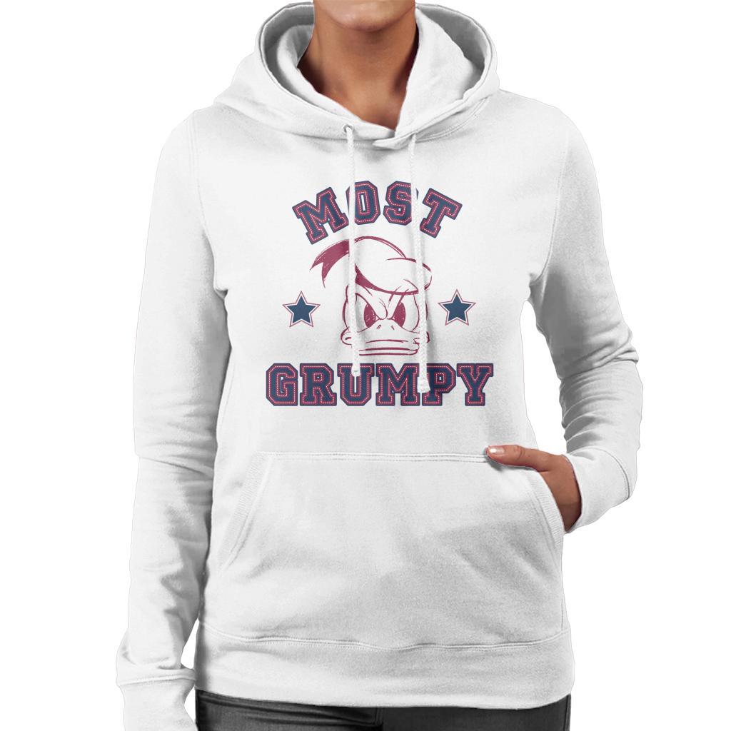 Disney Most Grumpy Donald Duck Women's Hooded Sweatshirt-ALL + EVERY