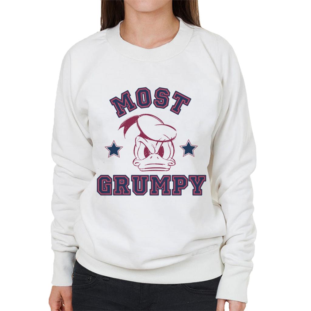 Disney Most Grumpy Donald Duck Women's Sweatshirt-ALL + EVERY