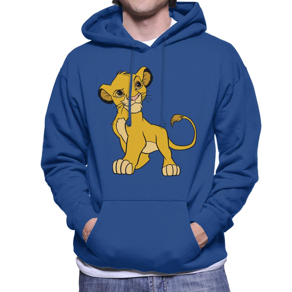 Disney Smiling Simba The Lion King Men's Hooded Sweatshirt-ALL + EVERY