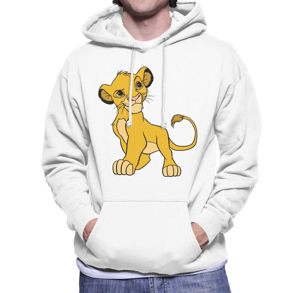 Disney Smiling Simba The Lion King Men's Hooded Sweatshirt-ALL + EVERY