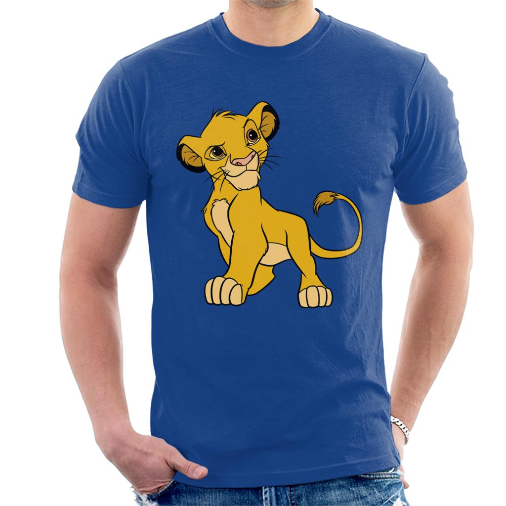 Disney Smiling Simba The Lion King Men's T-Shirt-ALL + EVERY