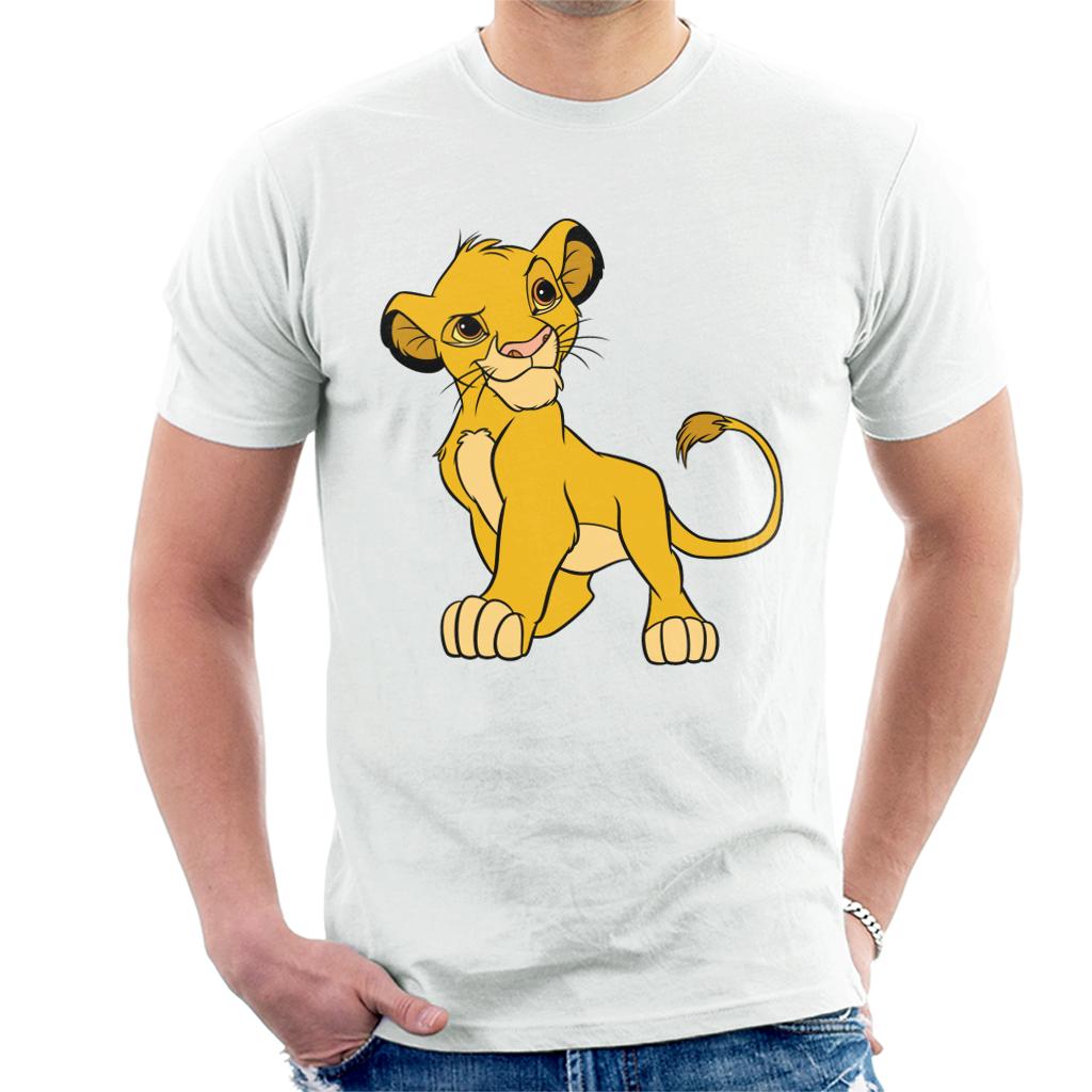 Disney Smiling Simba The Lion King Men's T-Shirt-ALL + EVERY