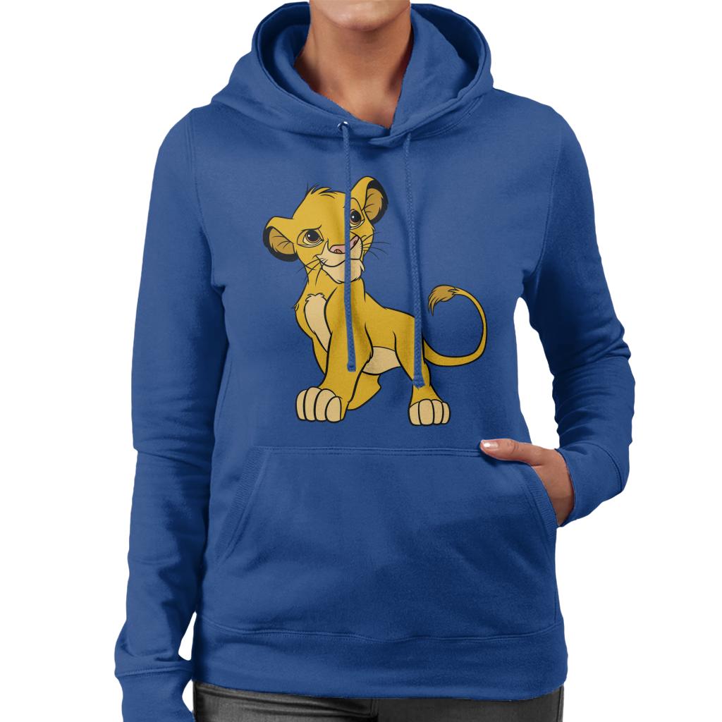 Disney Smiling Simba The Lion King Women's Hooded Sweatshirt-ALL + EVERY