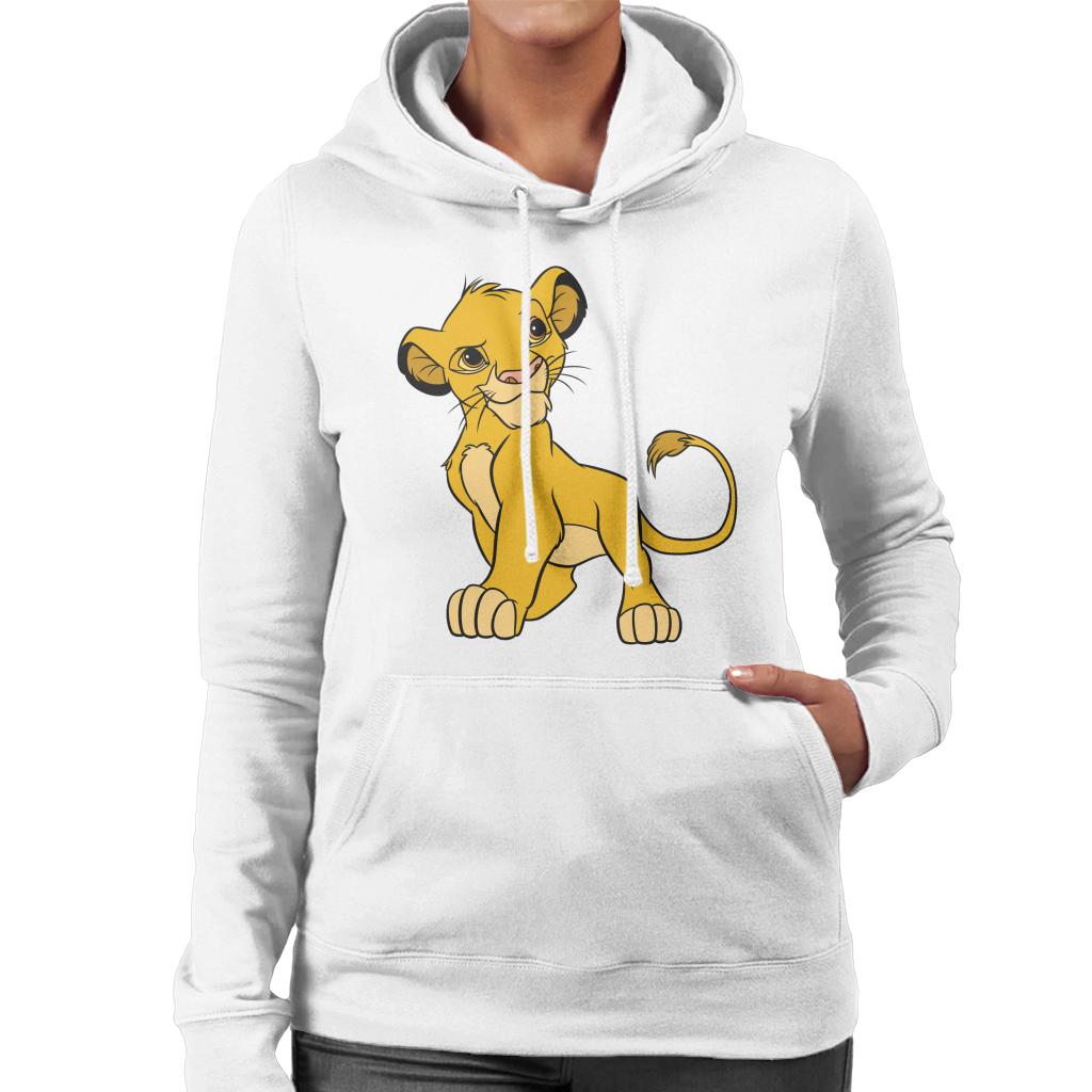 Disney Smiling Simba The Lion King Women's Hooded Sweatshirt-ALL + EVERY