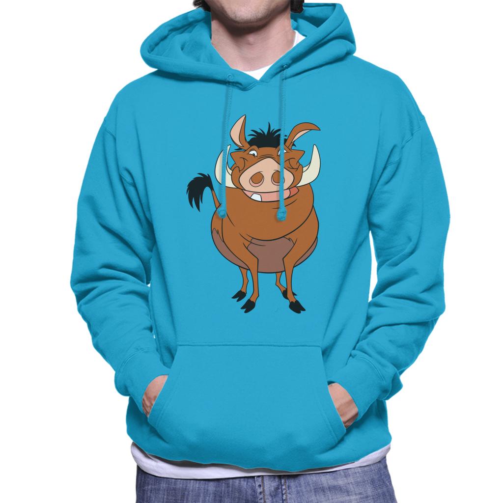 Disney Pumbaa Smile The Lion King Men's Hooded Sweatshirt-ALL + EVERY