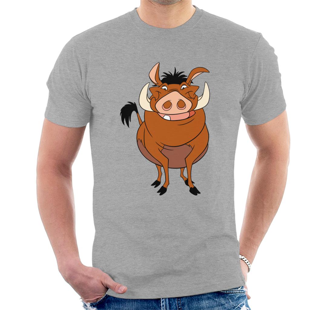 Disney Pumbaa Smile The Lion King Men's T-Shirt-ALL + EVERY