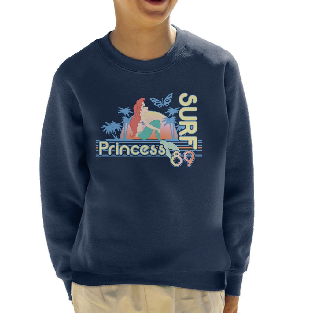 Disney Surf Princess 89 The Little Mermaid Kid's Sweatshirt-ALL + EVERY