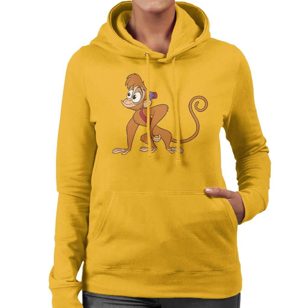 Disney Abu Smile Aladdin Women's Hooded Sweatshirt-ALL + EVERY