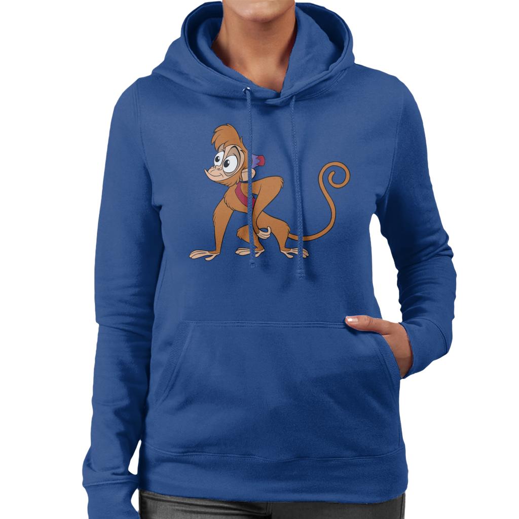 Disney Abu Smile Aladdin Women's Hooded Sweatshirt-ALL + EVERY