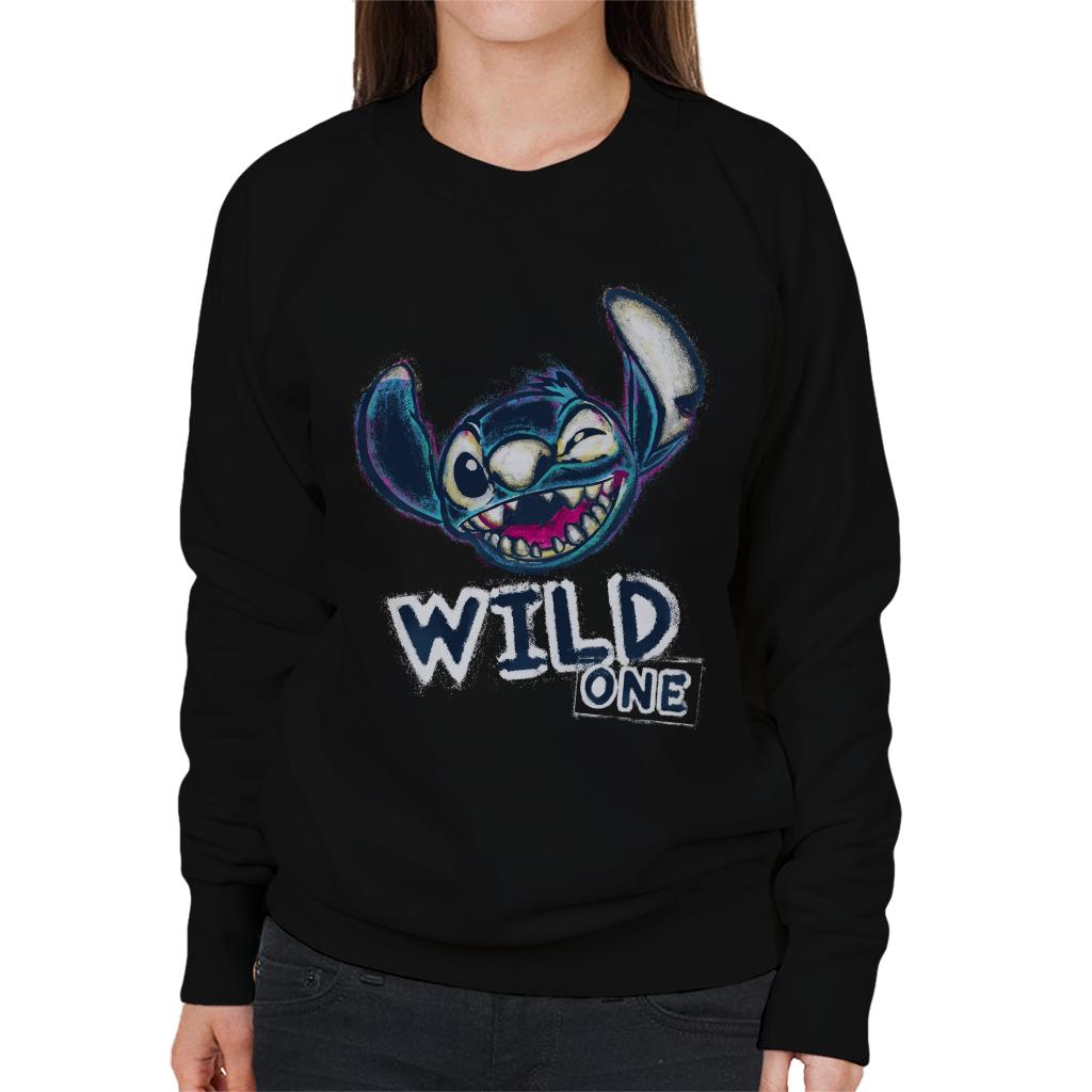 Disney Lilo And Stitch Experiment 626 Wild One Women's Sweatshirt-ALL + EVERY