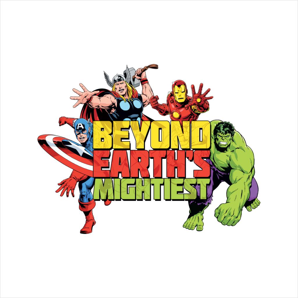 Marvel Avengers Attack Beyond Earths Mightiest Men's T-Shirt-ALL + EVERY