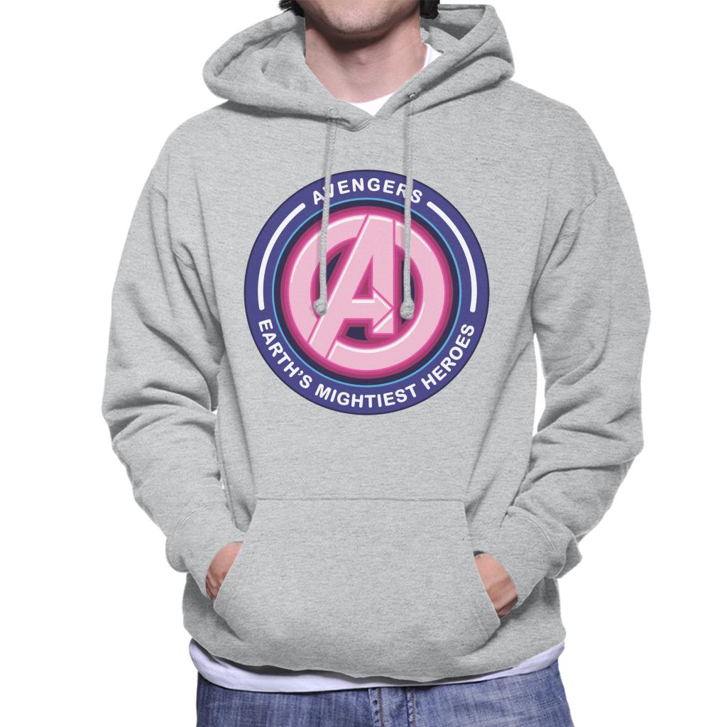 Marvel Avengers A Logo Earths Mightiest Heroes Men's Hooded Sweatshirt-ALL + EVERY