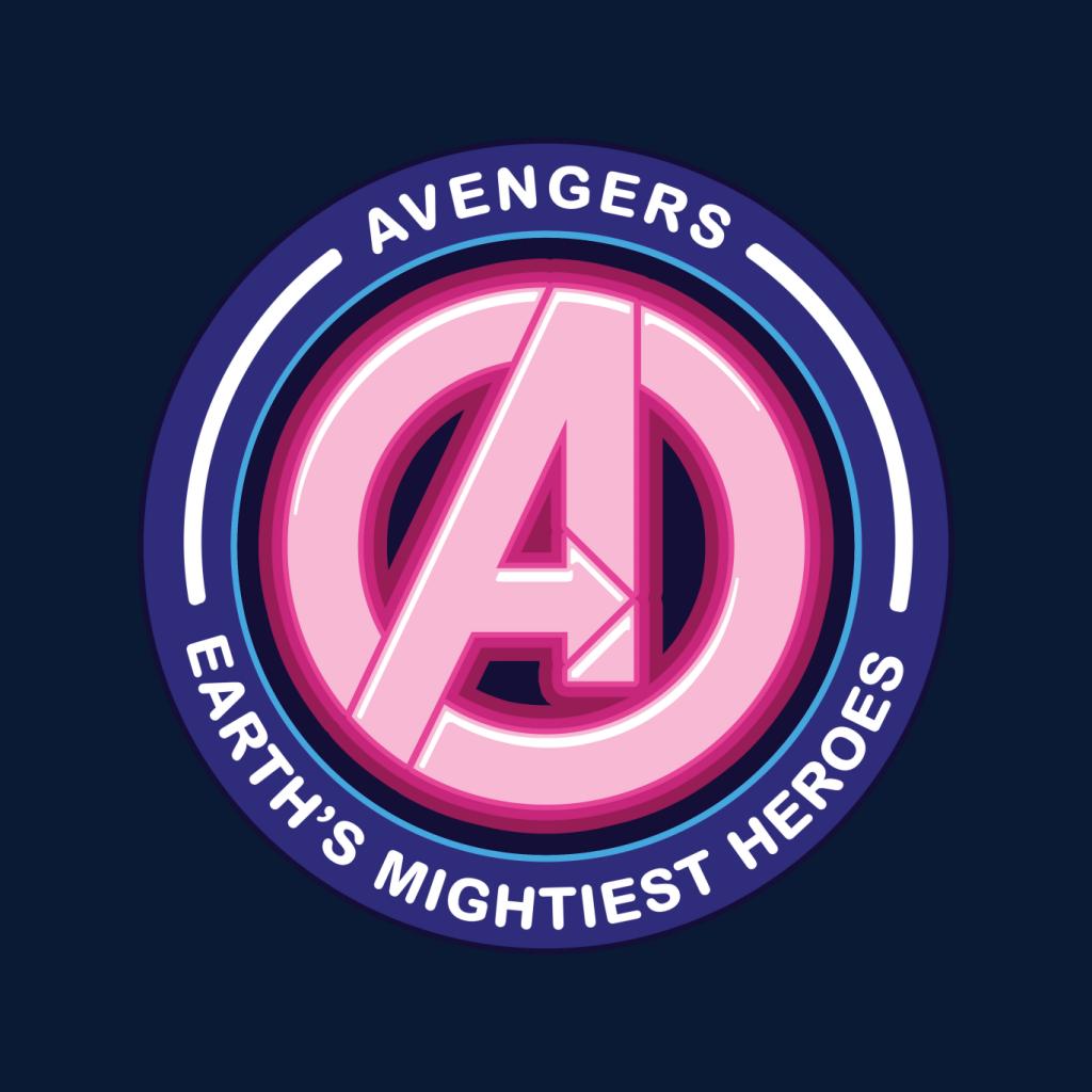 Marvel Avengers A Logo Earths Mightiest Heroes Men's T-Shirt-ALL + EVERY