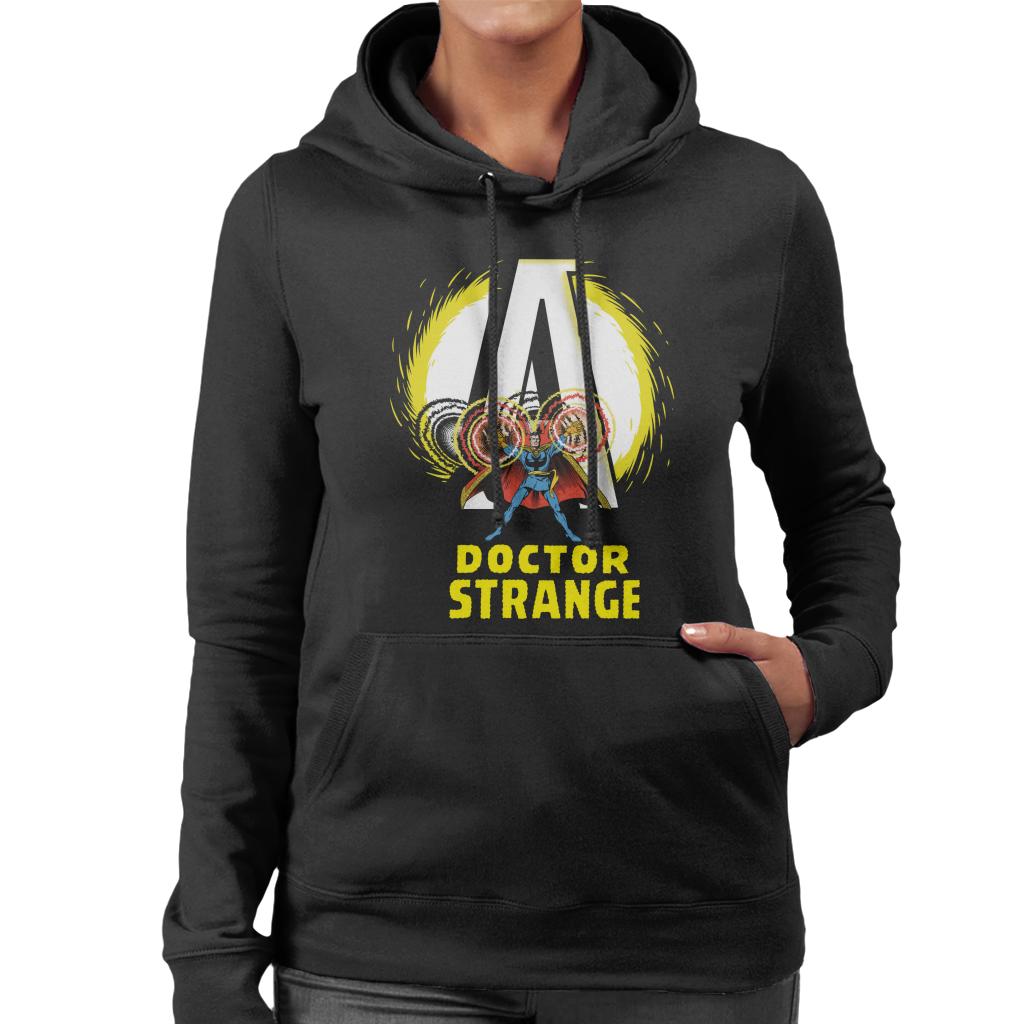 Marvel Doctor Strange Spellcasting Women's Hooded Sweatshirt-ALL + EVERY