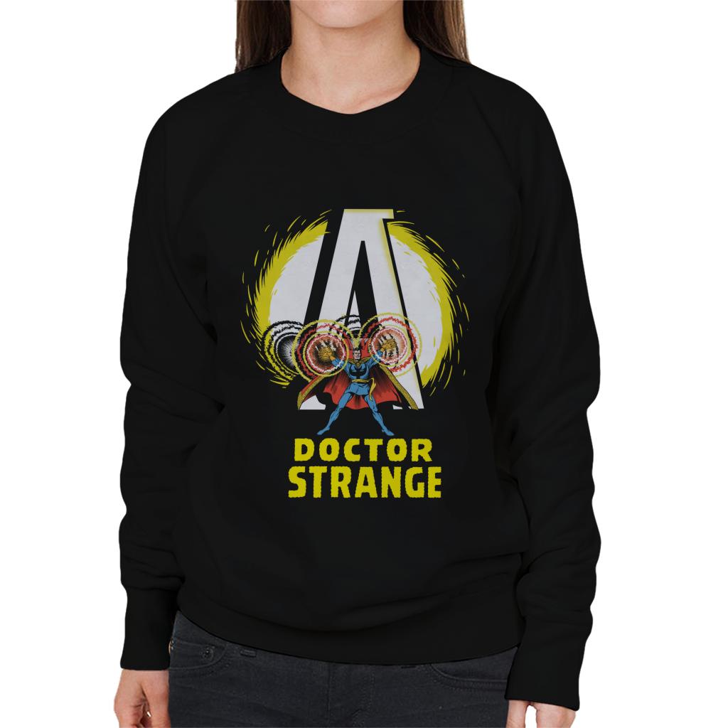 Marvel Doctor Strange Spellcasting Women's Sweatshirt-ALL + EVERY