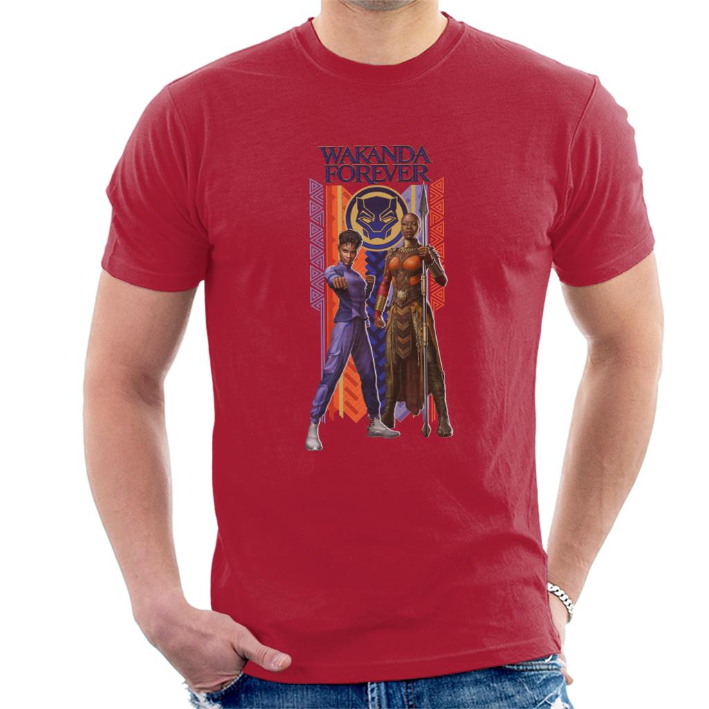 Marvel Black Panther Shuri Okoye Okavango Wakanda Forever Men's T-Shirt-ALL + EVERY