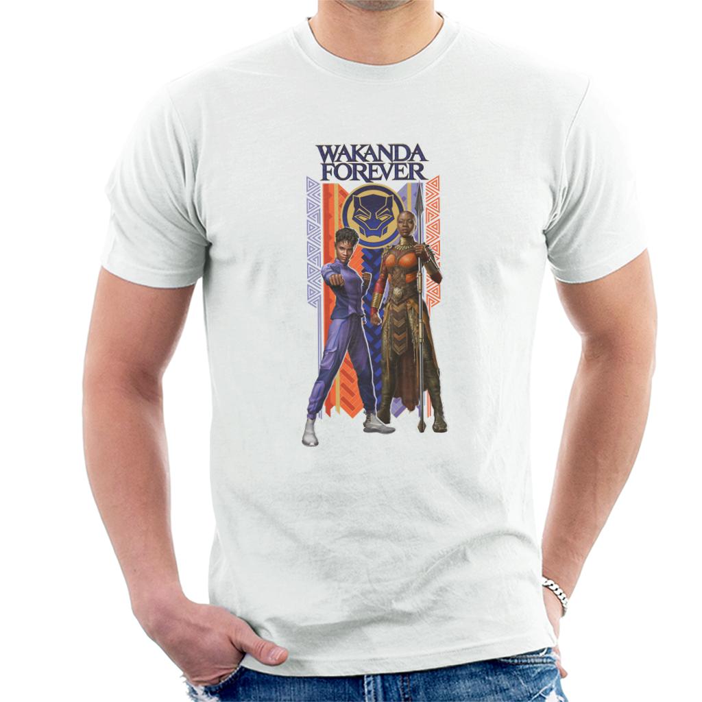 Marvel Black Panther Shuri Okoye Okavango Wakanda Forever Men's T-Shirt-ALL + EVERY