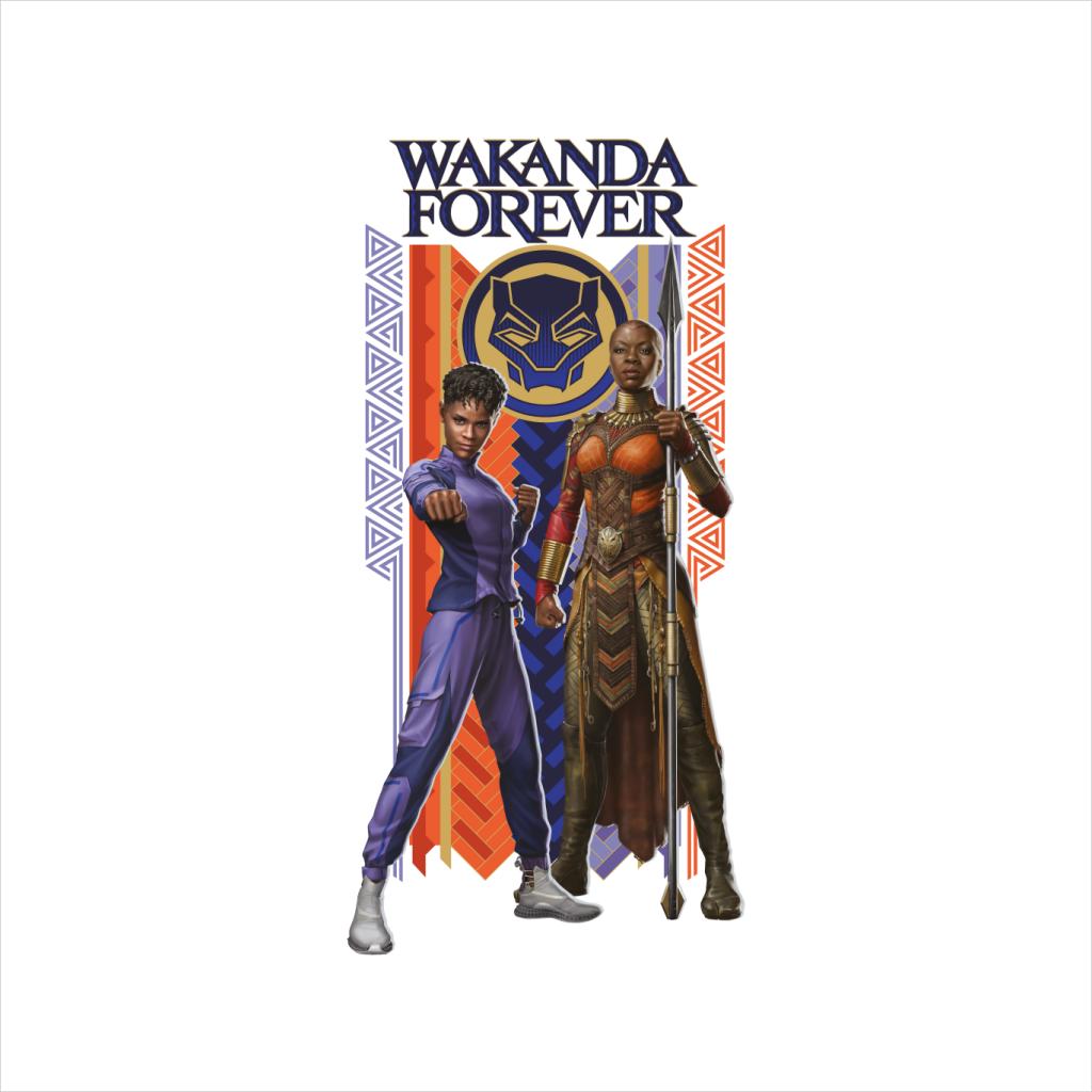 Marvel Black Panther Shuri Okoye Okavango Wakanda Forever Women's Hooded Sweatshirt-ALL + EVERY