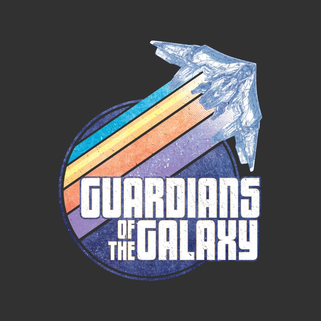 Marvel Guardians Of The Galaxy Ship Colour Streaks Women's T-Shirt-ALL + EVERY