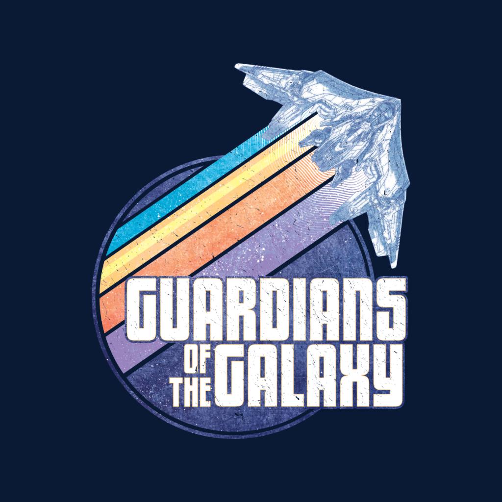 Marvel Guardians Of The Galaxy Ship Colour Streaks Women's T-Shirt-ALL + EVERY