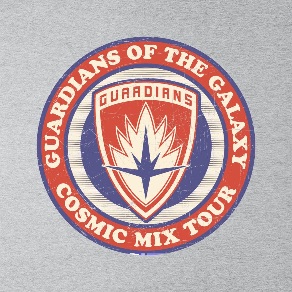 Marvel GOTG Badge Guardians Cosmic Mix Tour Men's T-Shirt-ALL + EVERY