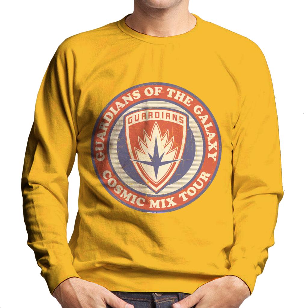 Marvel GOTG Badge Guardians Cosmic Mix Tour Men's Sweatshirt-ALL + EVERY