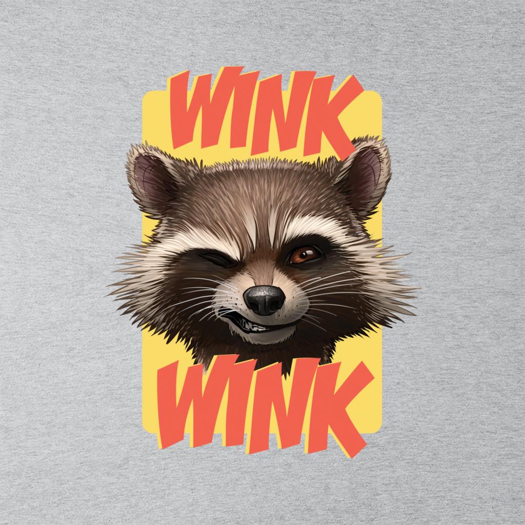 Marvel Guardians Of The Galaxy Rocket Wink Wink Men's T-Shirt-ALL + EVERY