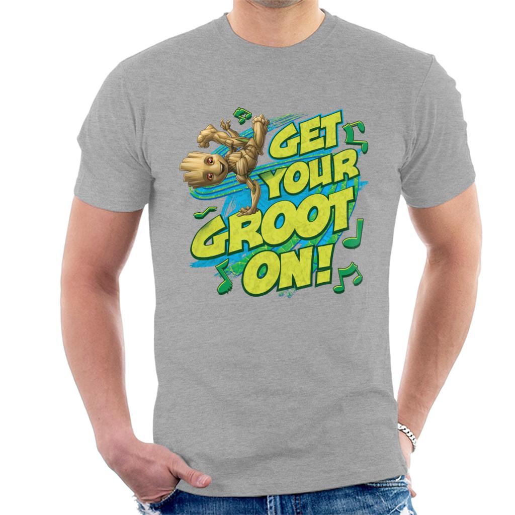 Marvel GOTG Guardians Get Your Groot On Men's T-Shirt-ALL + EVERY