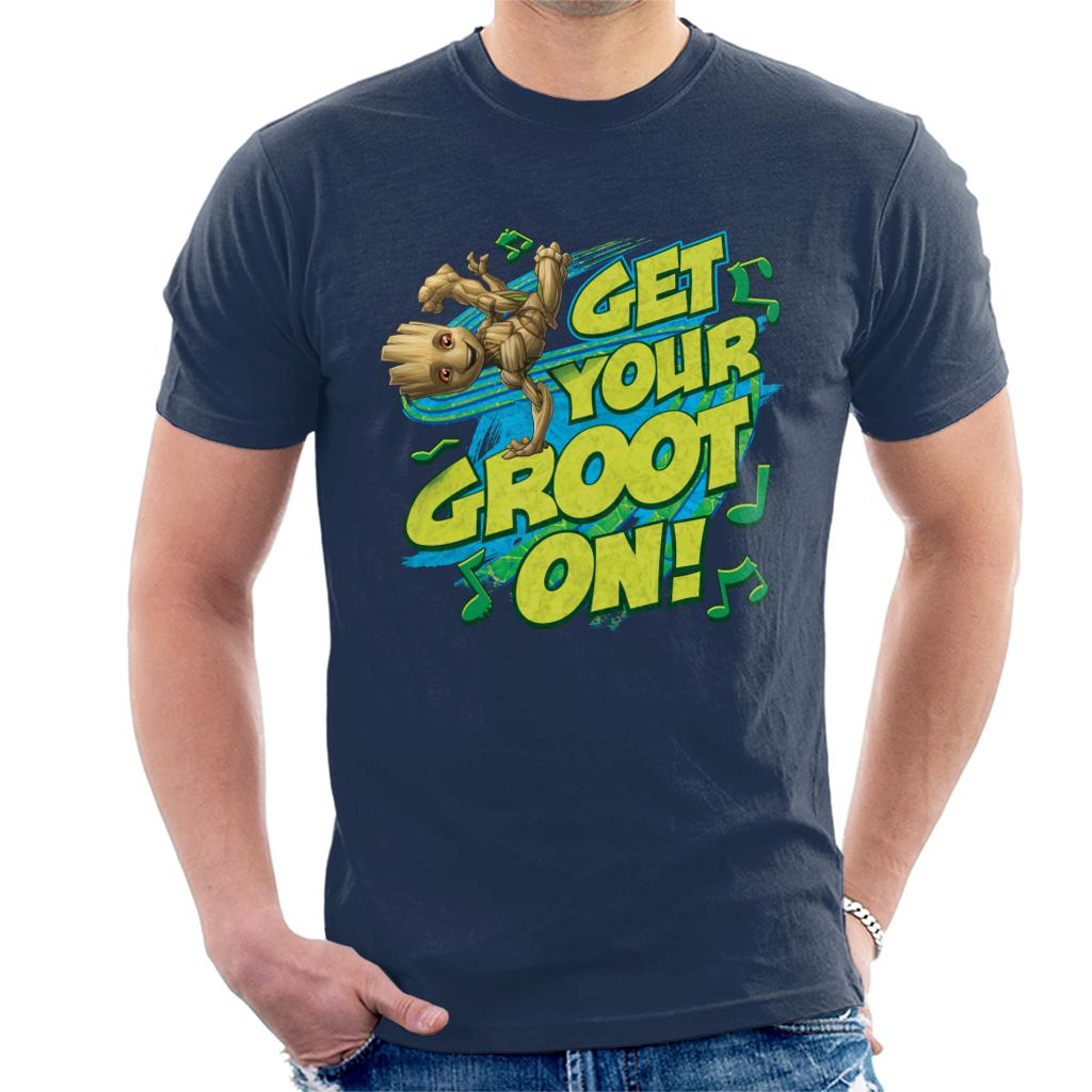 Marvel GOTG Guardians Get Your Groot On Men's T-Shirt-ALL + EVERY