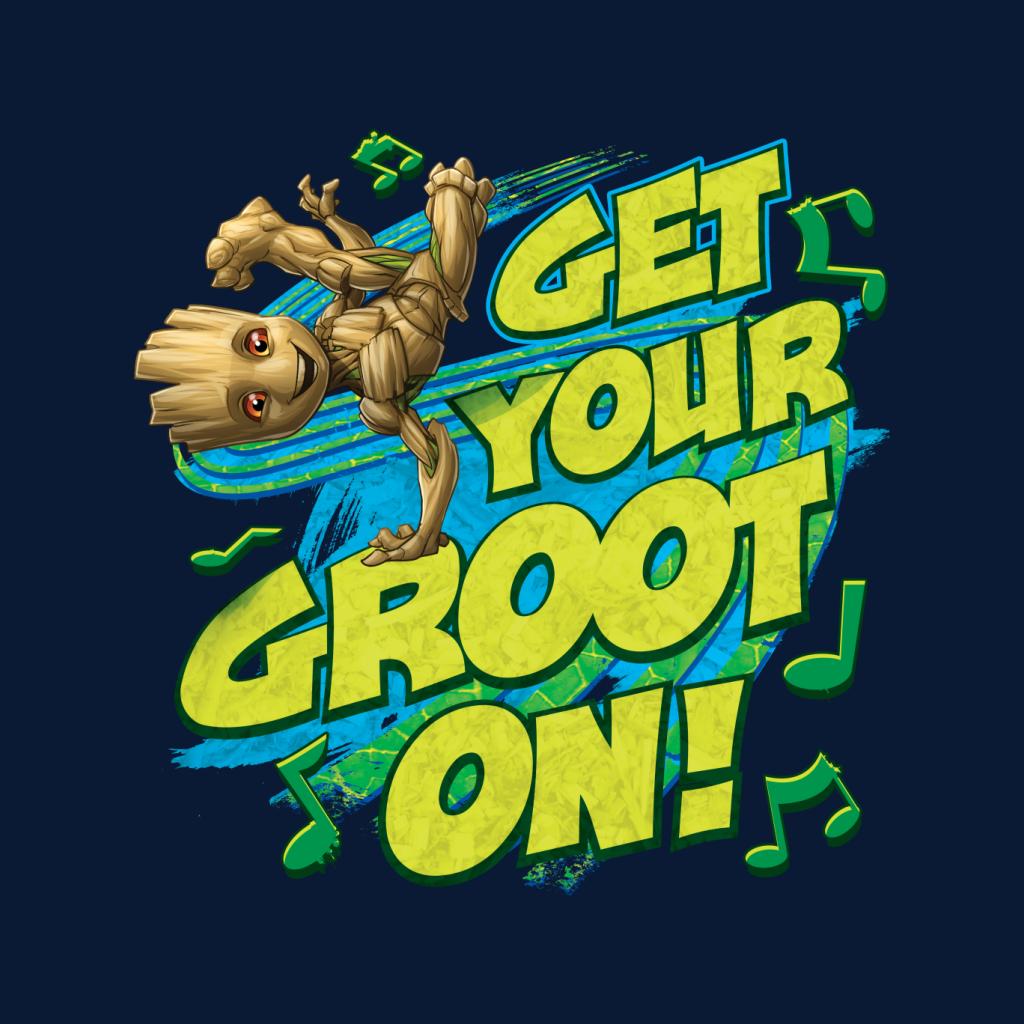 Marvel GOTG Guardians Get Your Groot On Women's T-Shirt-ALL + EVERY