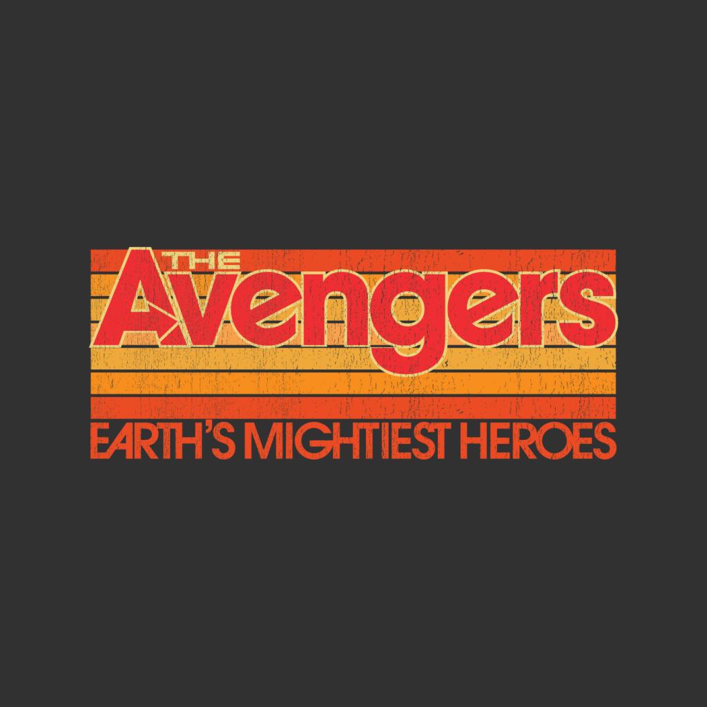 Marvel Retro Distressed The Avengers Mightiest Heroes Men's T-Shirt-ALL + EVERY