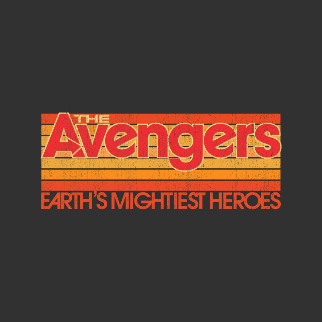 Marvel Retro Distressed The Avengers Mightiest Heroes Women's Hooded Sweatshirt-ALL + EVERY
