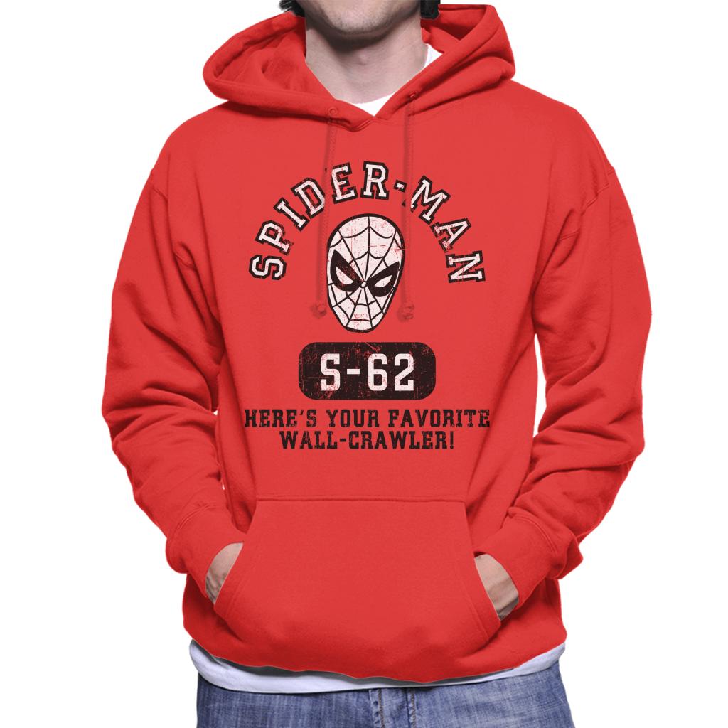 Marvel Favourite Wall Crawler Spider Man Men's Hooded Sweatshirt-ALL + EVERY