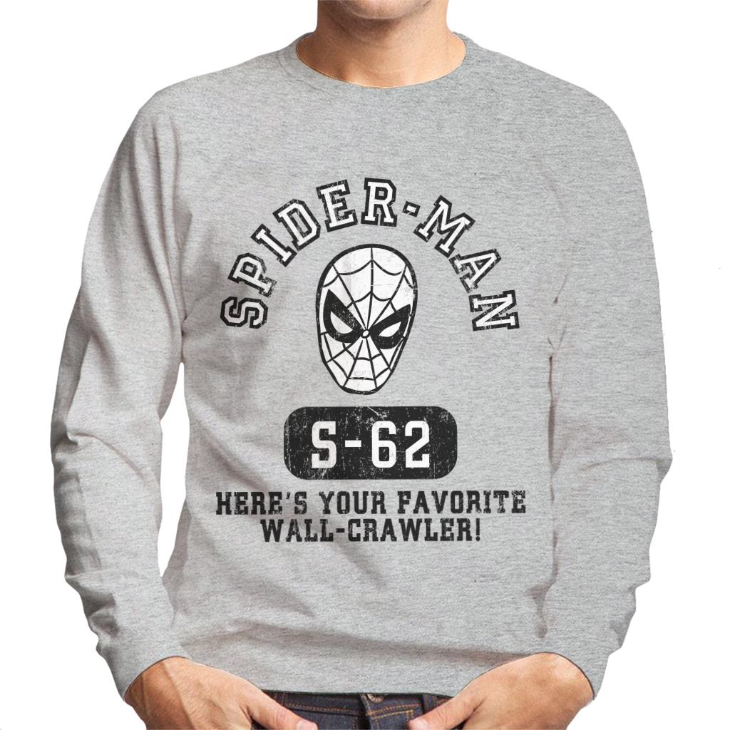 Marvel Favourite Wall Crawler Spider Man Men's Sweatshirt-ALL + EVERY