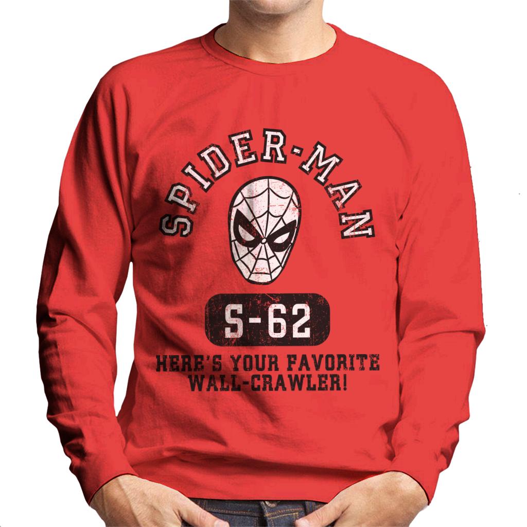 Marvel Favourite Wall Crawler Spider Man Men's Sweatshirt-ALL + EVERY