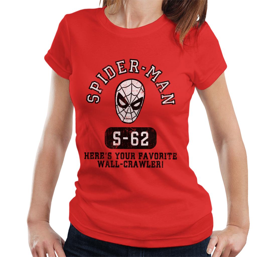 Marvel Favourite Wall Crawler Spider Man Women's T-Shirt-ALL + EVERY