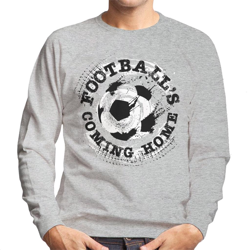 Football's Coming Home Paint Splatter Men's Sweatshirt-ALL + EVERY