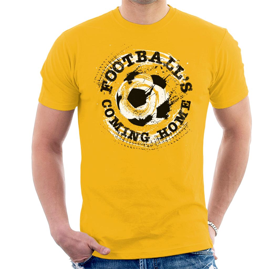 Football's Coming Home Paint Splatter Men's T-Shirt-ALL + EVERY