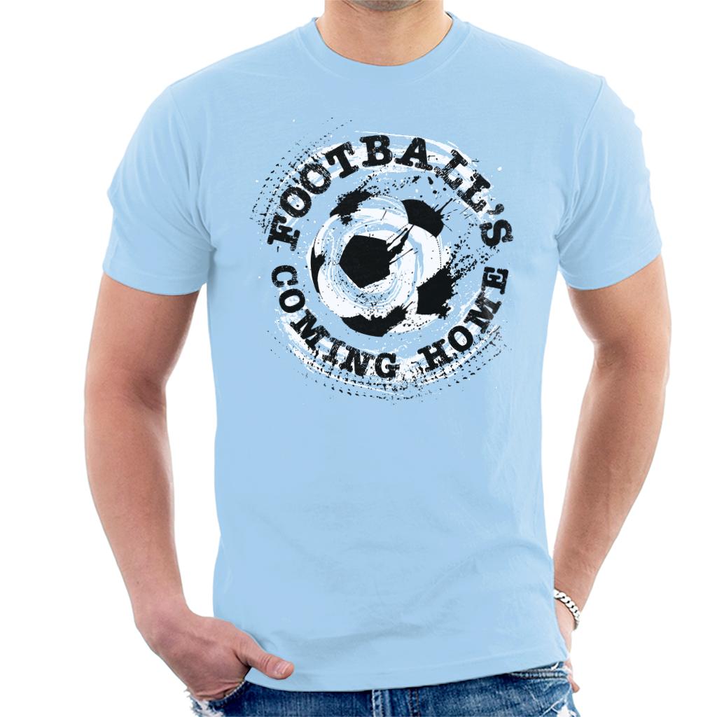 Football's Coming Home Paint Splatter Men's T-Shirt-ALL + EVERY